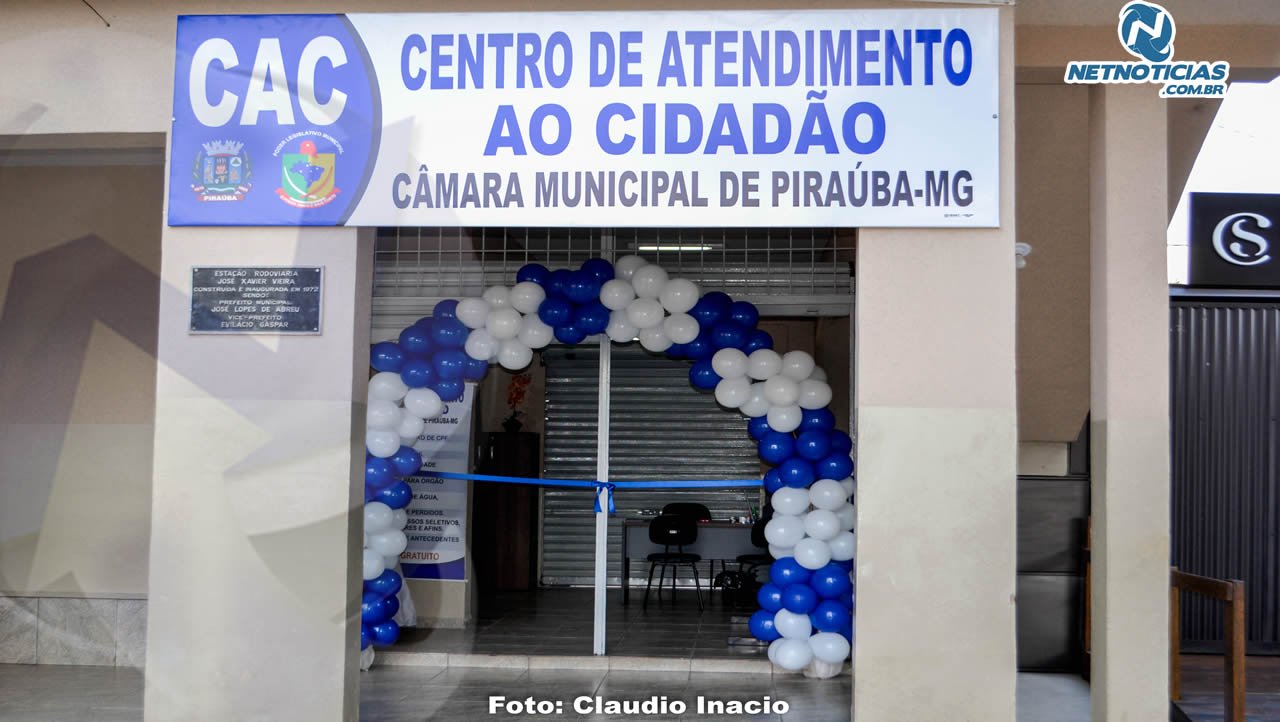 INAUGURAÇÃO DO CENTRO DE ATENDIMENTO AO CIDADÃO - CAC